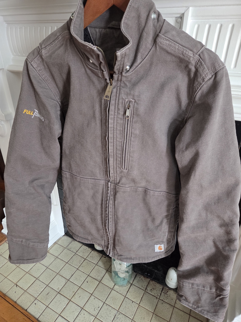 Carhartt FULL SWING Hooded Sherpa LINED Caldwell jacket X-Small